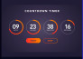 create animated countdown timer clock video for stream